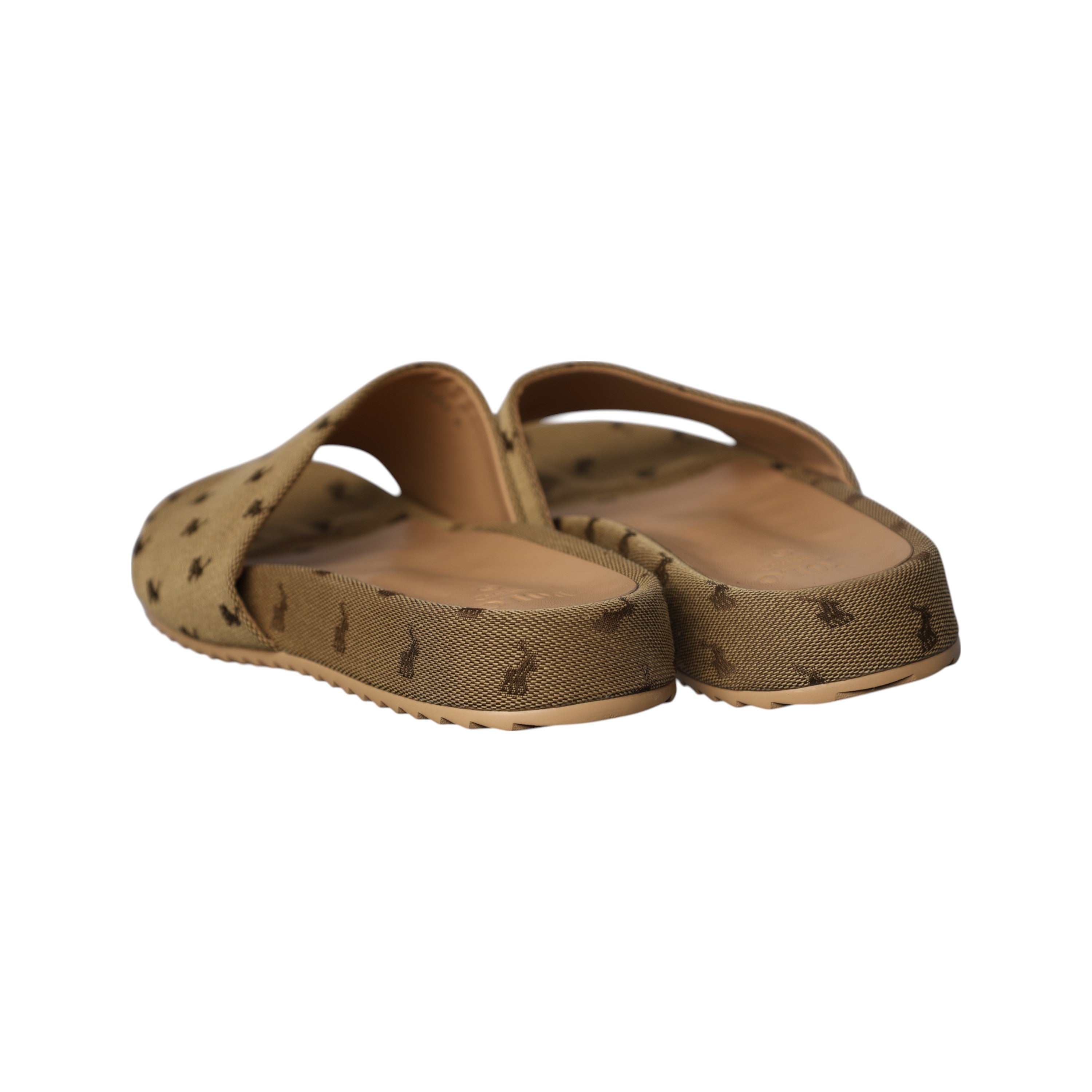 Polo Slide Jacquard Pony Pool Stone